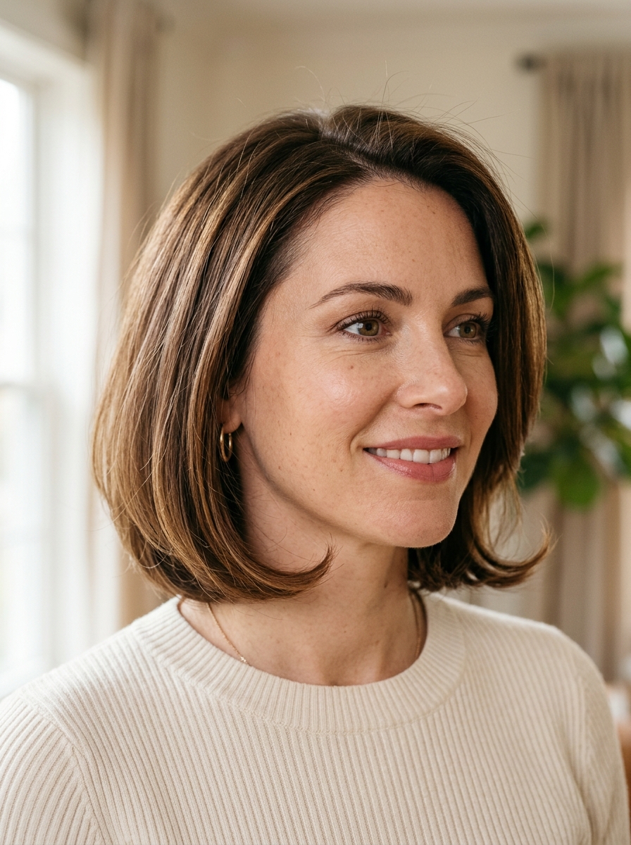Soft Blowout Bob als Bob Frisuren stylen Inspiration 2026